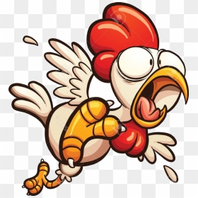 Scared Chicken Clipart Clip Art Download Chicken Scared - Scared Chicken Transparent, HD Png Download - chicken.png