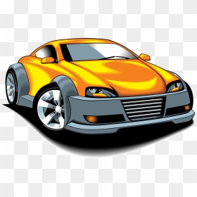 Download Free Printable Clipart And Coloring Pages - รูป การ์ตูน รถ เก๋ง, HD Png Download - sport car png