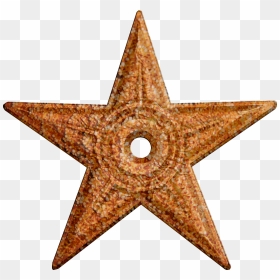 Starfish Barnstar Hires - Red Star For Maps, HD Png Download - star fish png