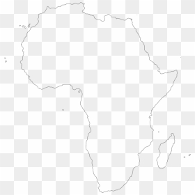 Free Afrika Outline - Map, HD Png Download - africa outline png