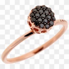 Engagement Ring, HD Png Download - black diamond png