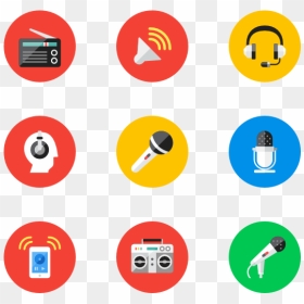 Subscribe Vector Round - Audio Icon Vector, HD Png Download - audio icon png
