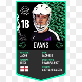 Jacob Evans Varsity Player To Watch - Maillot Psg 40 Ans, HD Png Download - lacrosse png