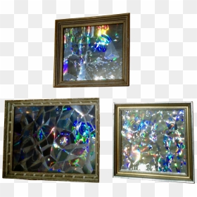 3 Gertrude Milton Walcher Holographic Abstract Mixed - Visual Arts, HD Png Download - holographic png