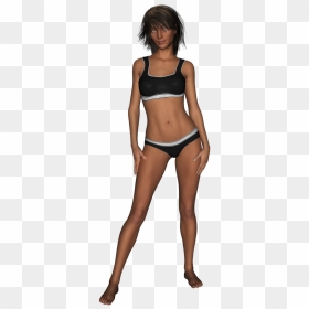 Underwear Model Woman, HD Png Download - underwear png