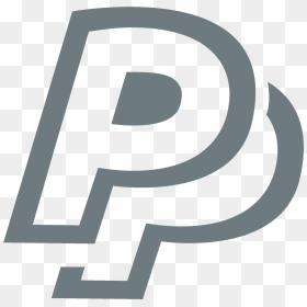 Paypal Logo Png Transparent Black, Png Download - paypal icon png