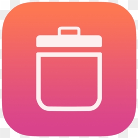 Trash Empty Icon - Recycle Bin Ios Icon, HD Png Download - trash icon png