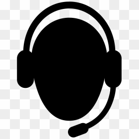 Headphone Transparent Podcast - Icon Customer Service Logo, HD Png Download - podcast icon png