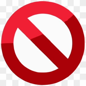 Simbolo De Bloqueo, HD Png Download - do not sign png