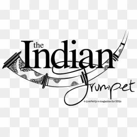 The Indian Trumpet - Calligraphy, HD Png Download - grunge texture vector png