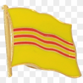Vietnam Old Flag Pin, Badge - Drapeau Vietnam Du Sud, HD Png Download - vietnam flag png