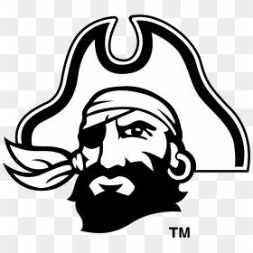 East Carolina University Logo, HD Png Download - pirates png
