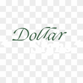 Calligraphy, HD Png Download - money signs png