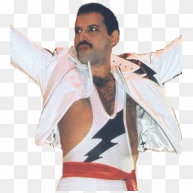 Freddiemercury Queen Sexy White 80s Idol Icon Legend - Transparent Freddie Mercury Png, Png Download - freddie mercury png