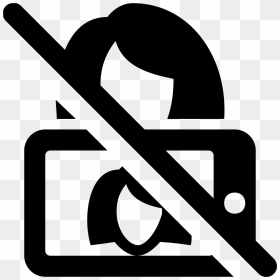 No Selfie Icon - Icon, HD Png Download - selfie png