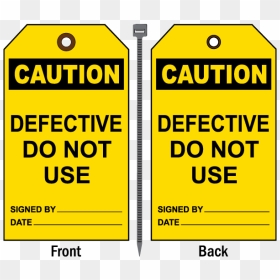 Caution Do Not Operate Sign, HD Png Download - do not sign png