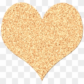Transparent Background Gold Glitter Heart , Png Download - Golden Glitter Heart Png, Png Download - gold glitter background png