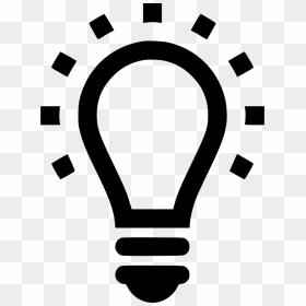Light Bulb - Lightbulb Png Icon, Transparent Png - light icon png