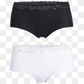 2 Pack Hipster, Black/white, , Hi Res - Röhnisch Women's 2-pack Hipster, HD Png Download - underwear png