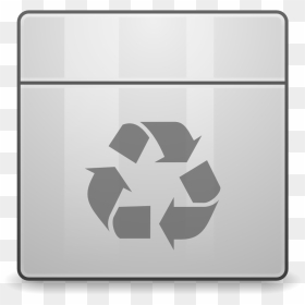Places User Trash Icon - Recycling Symbol, HD Png Download - trash icon png