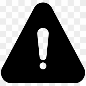 Type Of Warning Warning Icon - Warning Svg Icon, HD Png Download - warning icon png