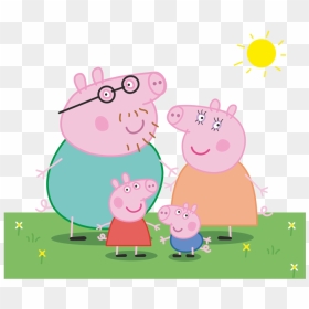 Ba250 De Imagens Peppa Pig Png - Peppa Pig Family Png, Transparent Png - peppa pig logo png