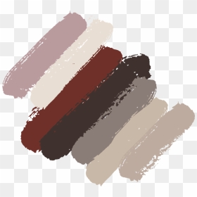 Seven Paint Swipes, Representing The Colors Of The - Color Palette Rustic Colors, HD Png Download - sherwin williams logo png