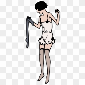 Lady In Underwear Clip Arts - Undergarment, HD Png Download - underwear png