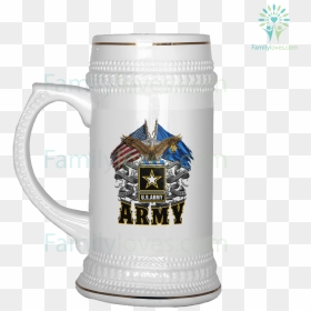 S Army Beer Stein %tag Familyloves - Brandenburg Beer Stein, HD Png Download - us army png