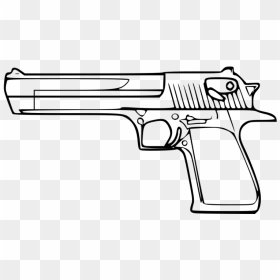 Ourclipart Pin - Desert Eagle Clipart, HD Png Download - desert eagle png