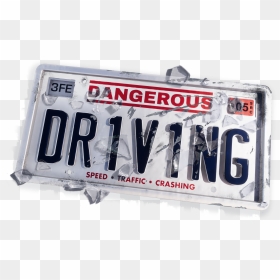 Dangerous Driving& - Dangerous Driving Logo Png, Transparent Png - driving png