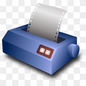 Dotmatrix Printer 98437 960, HD Png Download - printer icon png