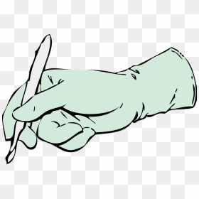 Gloved Hand With Scalpel - Surgery Clipart, HD Png Download - scalpel png