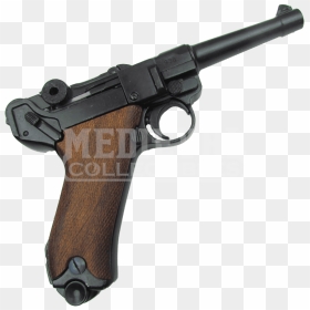 762 X 762 - Luger P08 Wood Grips, HD Png Download - desert eagle png