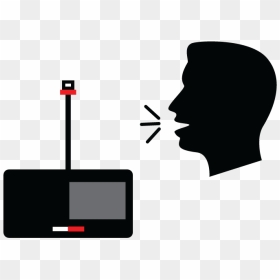 Speak Into The Microphone To Check The Audio - Audio Speak Clipart, HD Png Download - audio icon png