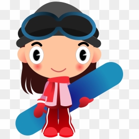 Snowboard Girl Clip Arts, HD Png Download - snowboard png
