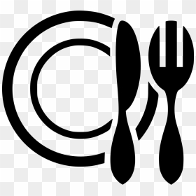 Restaurant Place Setting Cutlery - Restaurant Clipart Png, Transparent Png - restaurant icon png