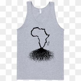 T-shirt , Png Download - Portable Network Graphics, Transparent Png - africa outline png