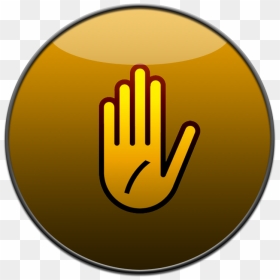 Hand Do Not - Not To Do Png, Transparent Png - do not sign png