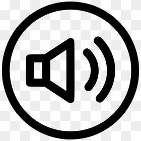 Audio On Icon White , Png Download - Sound On Off Icon Free, Transparent Png - audio icon png