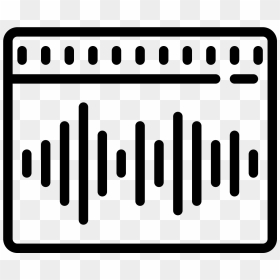 Audio Wave 2 Icon, HD Png Download - audio icon png