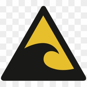 Tsunami Warning Clip Arts - Tsunami Warning Tsunami Icon, HD Png Download - warning icon png