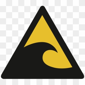 Tsunami Warning Clip Arts - Tsunami Warning Tsunami Icon, HD Png Download - warning icon png