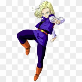 Dragon Ball Character Android - Android 18, HD Png Download - android 18 png