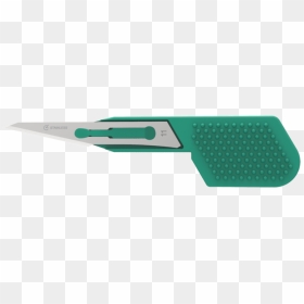 Thumb Disposable Scalpel With Blade Guard - Thumb Scalpel, HD Png Download - scalpel png