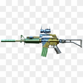 M4a1 Custom Brazil - Assault Rifle, HD Png Download - m4a1 png