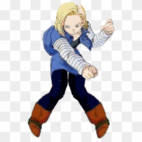 Android 18 Dancing The Para Para Boogie - Android 18, HD Png Download - android 18 png