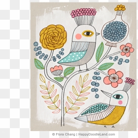 2birds© Flora Chang, HD Png Download - land png