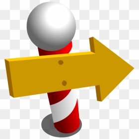 Penguin Chat Arrow Pole - Icon Petunjuk Png, Transparent Png - arrow sign png