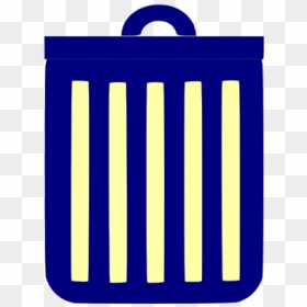 Blue Trash Can Png Icons - Clip Art, Transparent Png - trash icon png